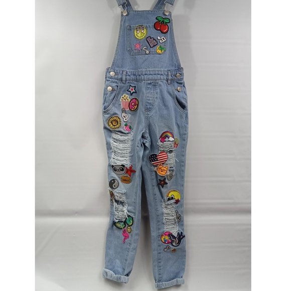 Curtain Call Costumes Other - Curtain Call Costumes Novelty Patch Overalls Size CME (Child Medium)